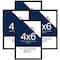 12 Pack: 4 ct. (48 total) Black Multipurpose Frames, 4" x 6", Basics By Studio Décor®